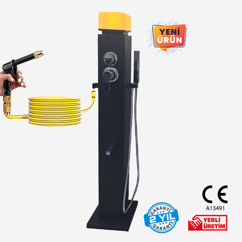 vioduş solar ledli bahçe duşu