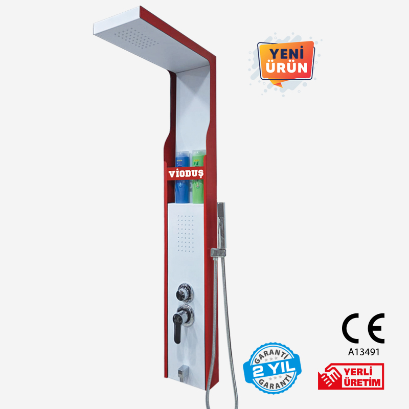 Vioduş Sabunluklu Duş Paneli