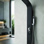 Viodus KU-1001 Duş Paneli Kuğu Aluminyum Siyah