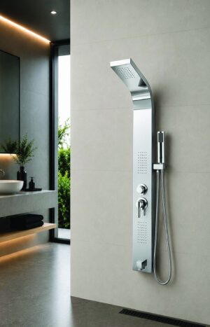 Viodus KU-2001 Duş Paneli Kuğu Inox