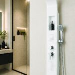 Viodus KU-6002 Kuğu Beyaz Nişli Duş Paneli