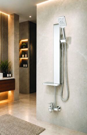 Viodus VİO-7009 Premium Krom Nişli Duş Paneli
